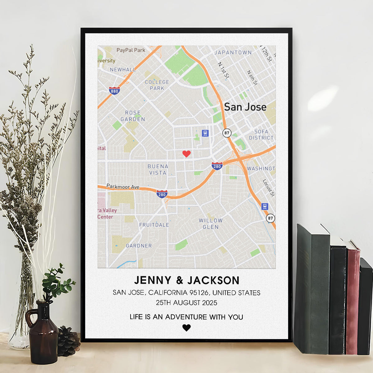 Life Is An Adventure With You - Personalized Poster
