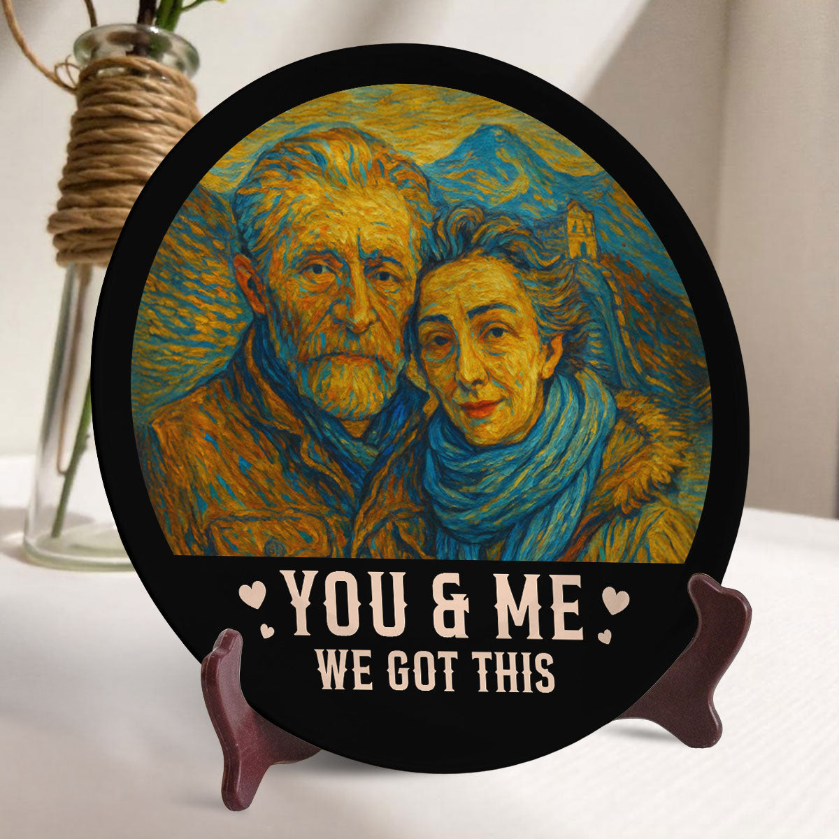 You And Me We Got This - Personalized Plate