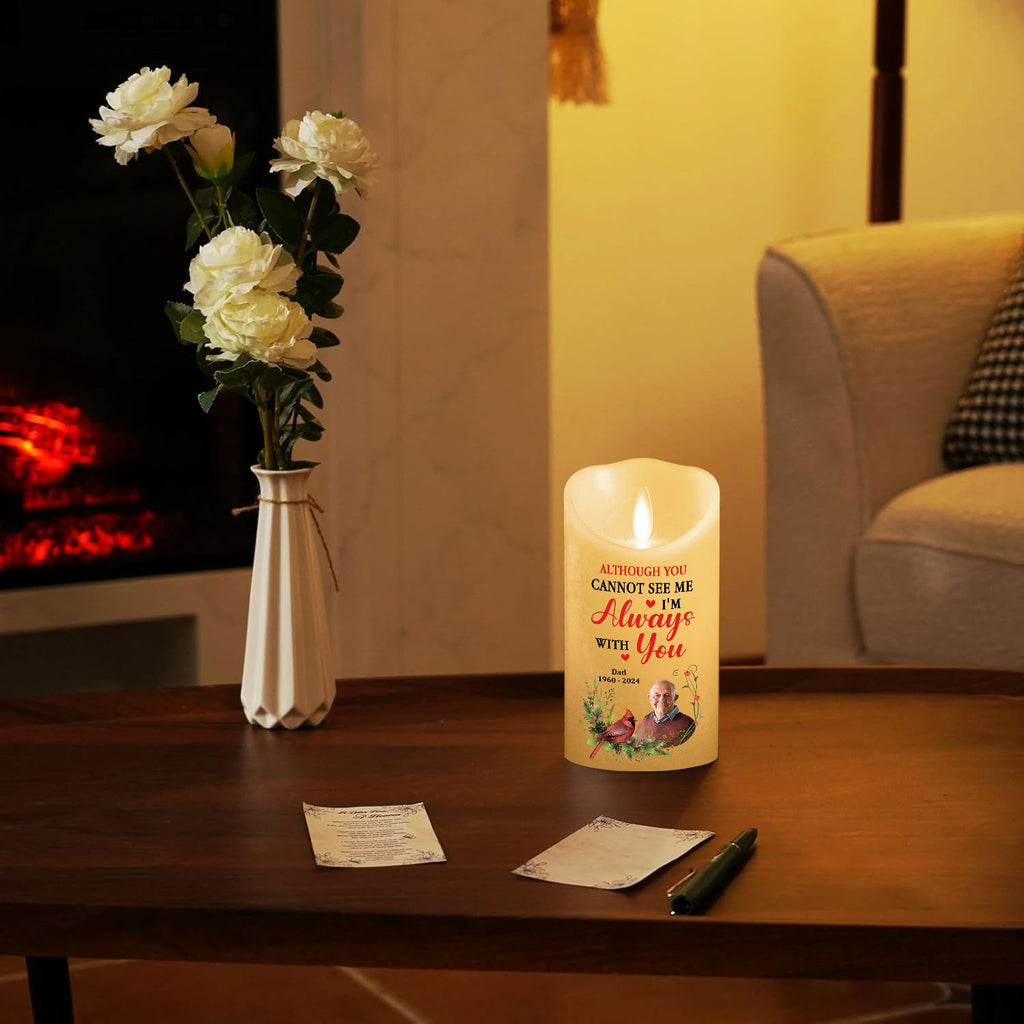 I Am Always With You - Personalized LED Candle