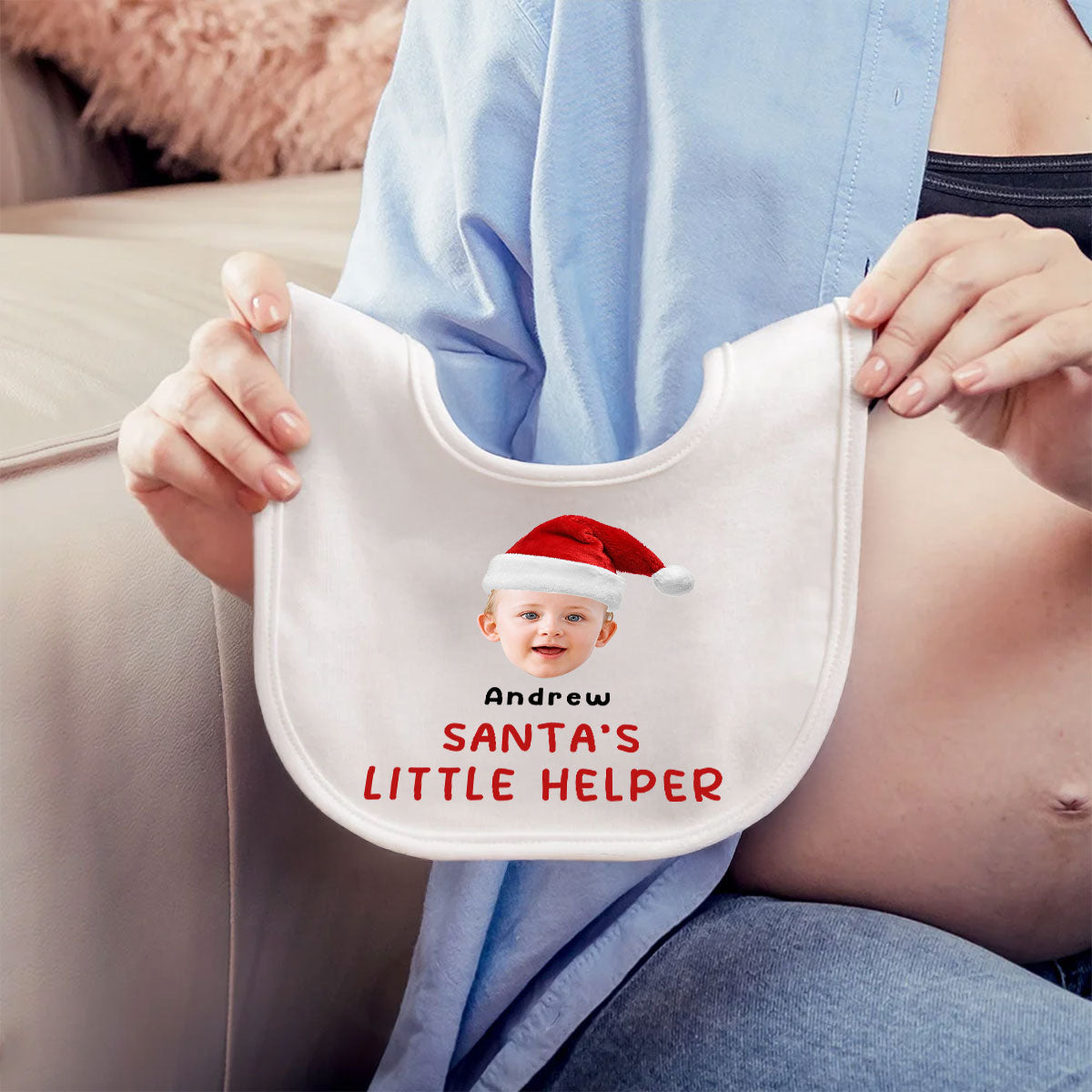 Little Helper - Personalized Baby Bib