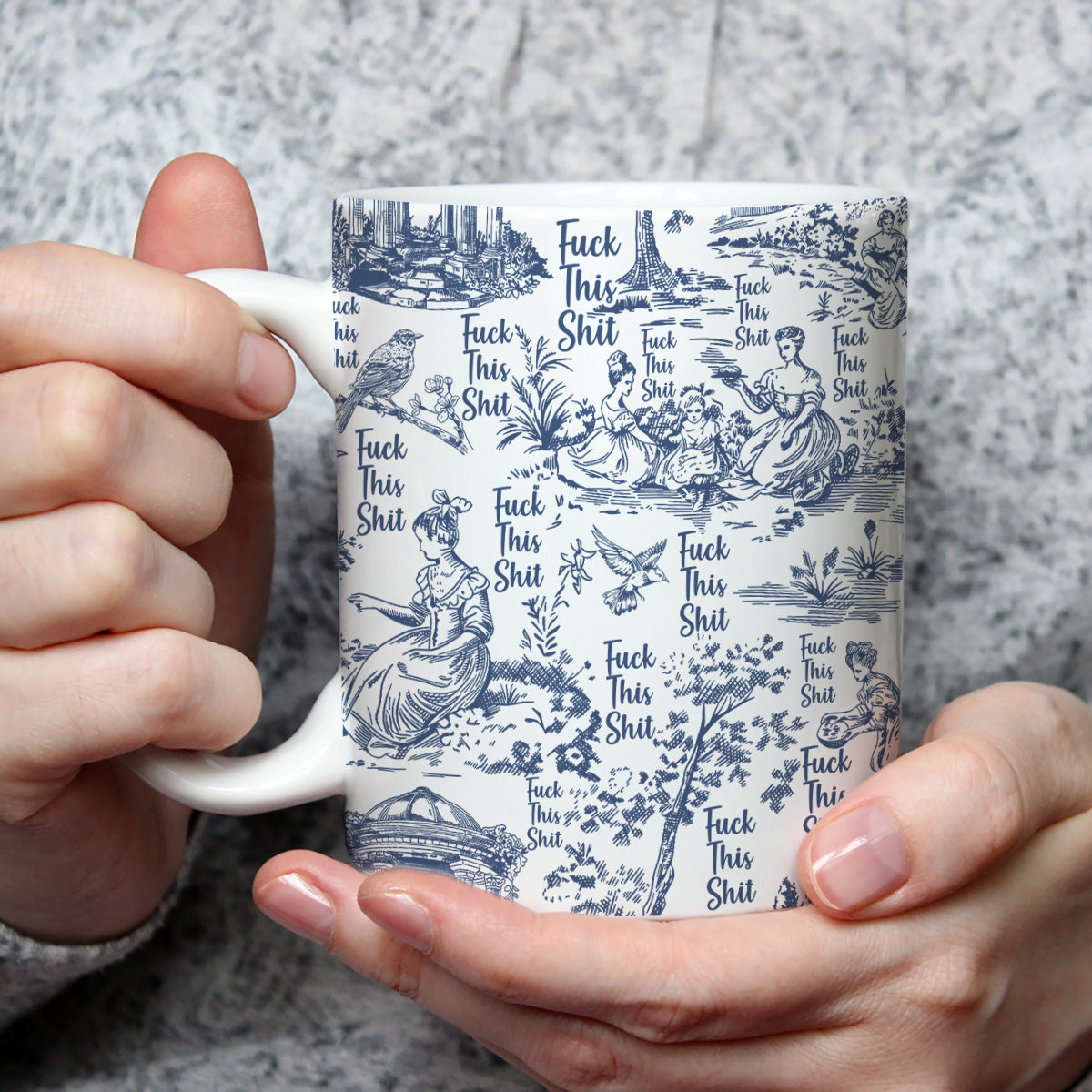 Custom Hidden Message Mug, Funny Gag Gift for Coworker Friend Girlfriend • Awesome Mug - Coffee Mug