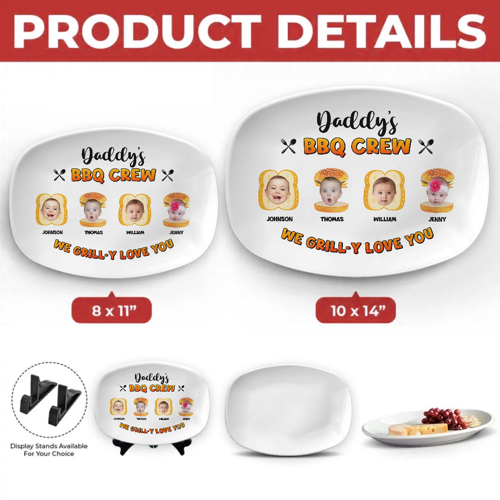 Grilly Love You Dad - Personalized Platter