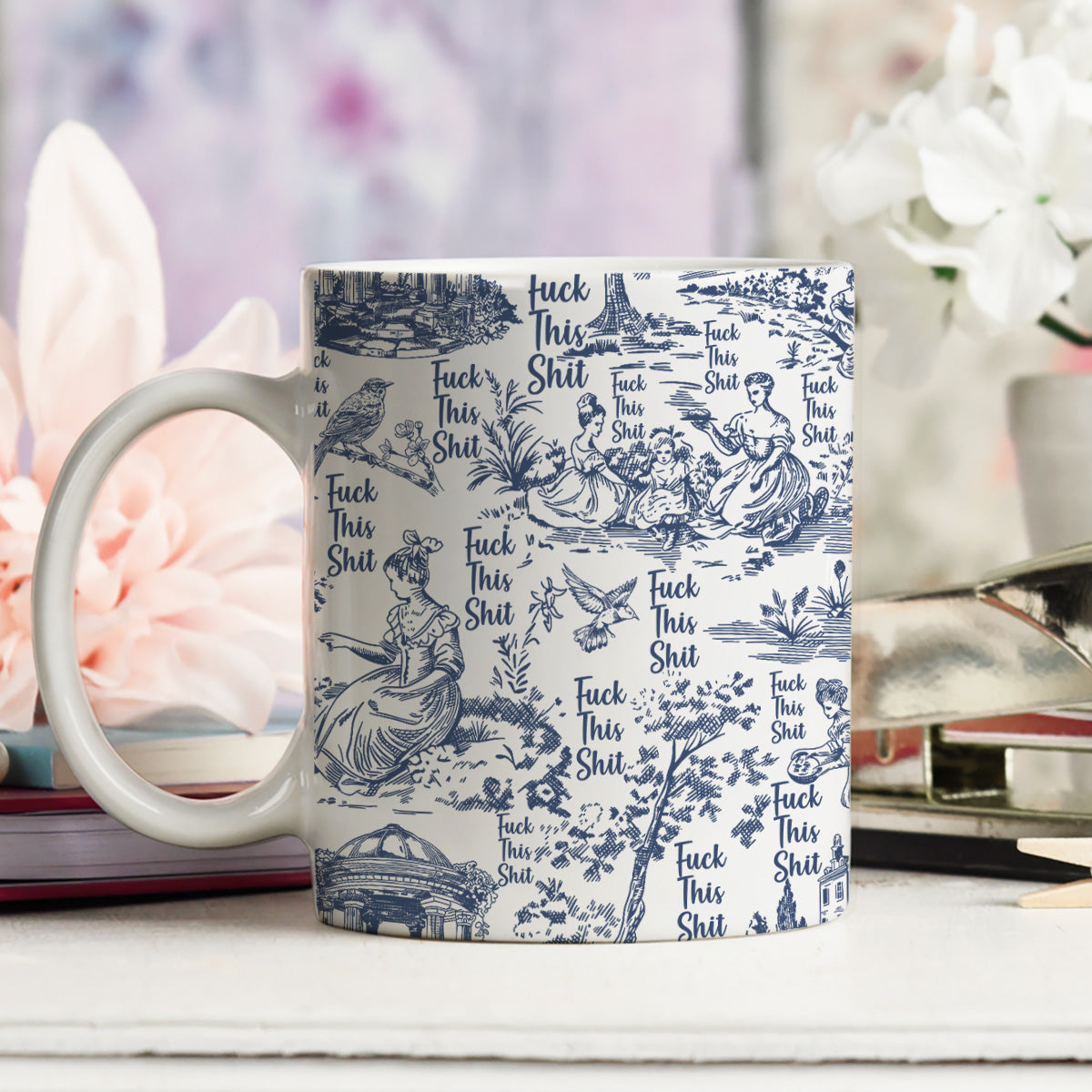 Custom Hidden Message Mug, Funny Gag Gift for Coworker Friend Girlfriend • Awesome Mug - Coffee Mug