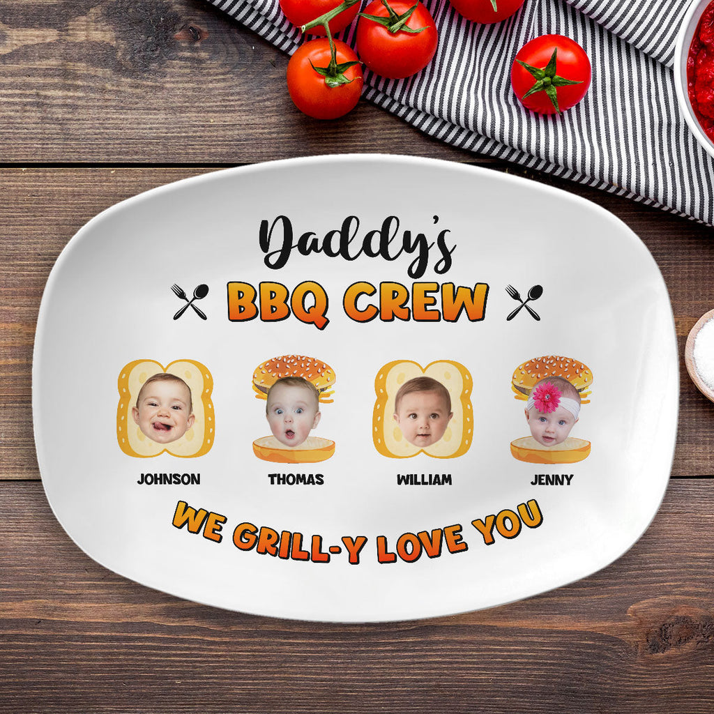 Grilly Love You Dad - Personalized Platter