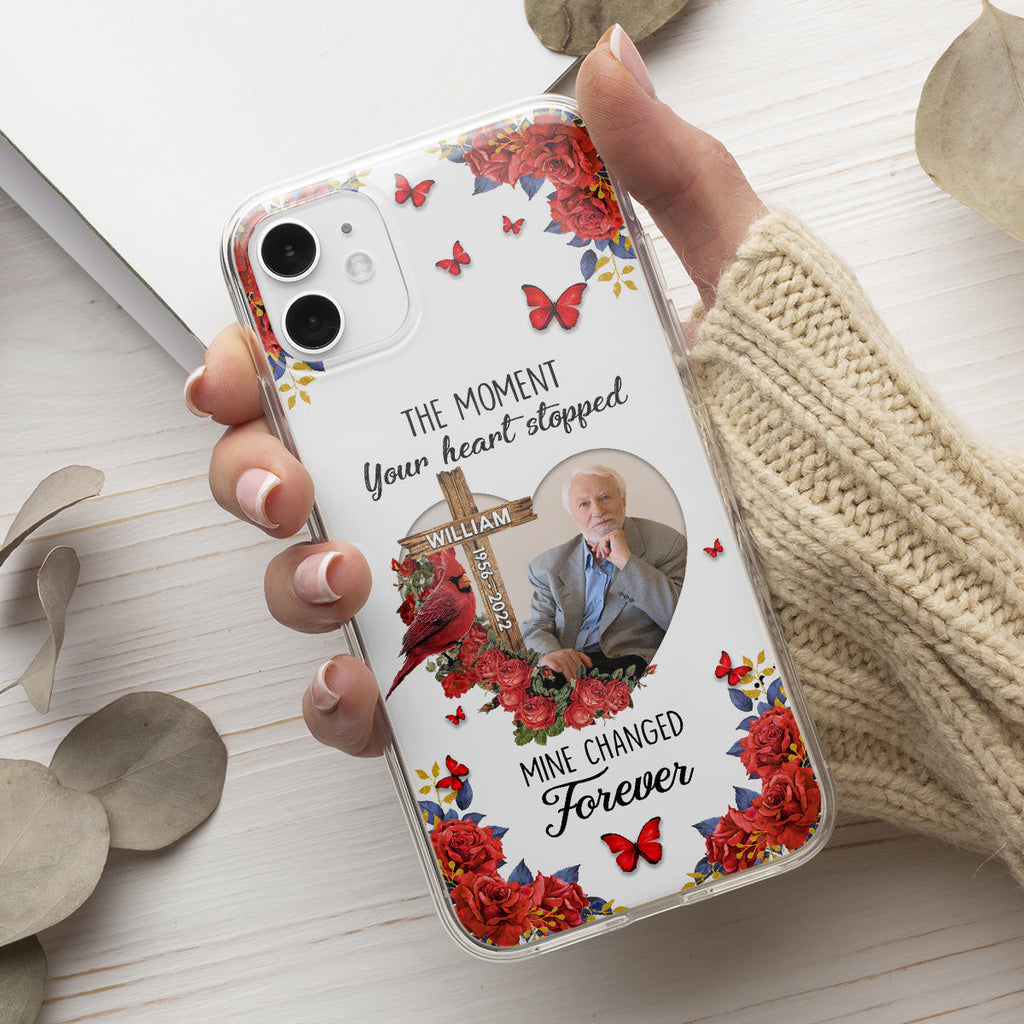 The Moment Your Heart Stopped - Personalized Phone Case