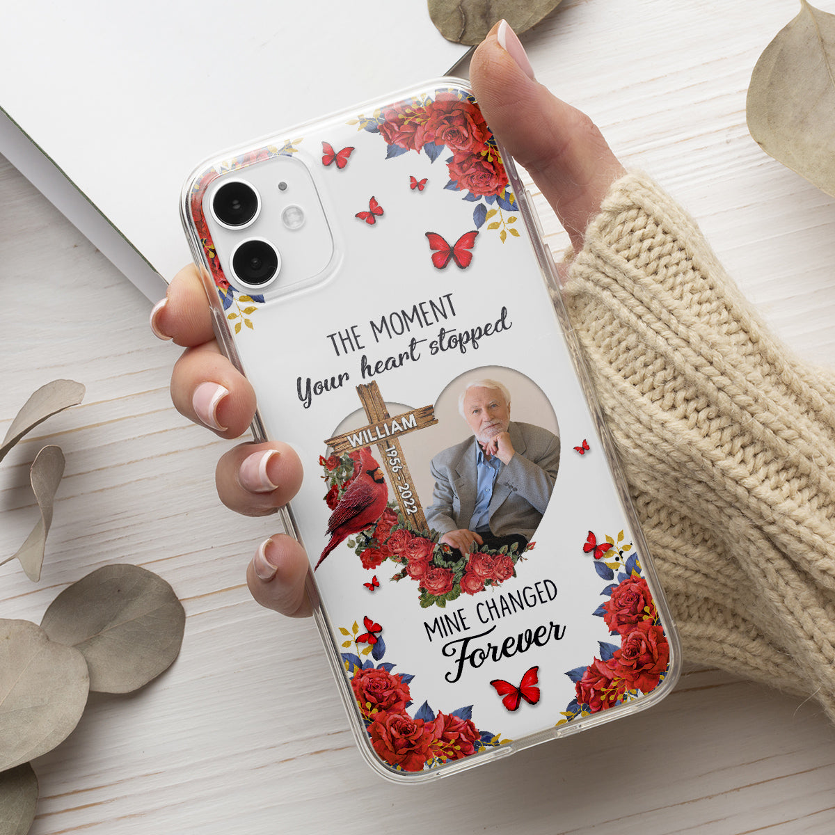 The Moment Your Heart Stopped - Personalized Phone Case