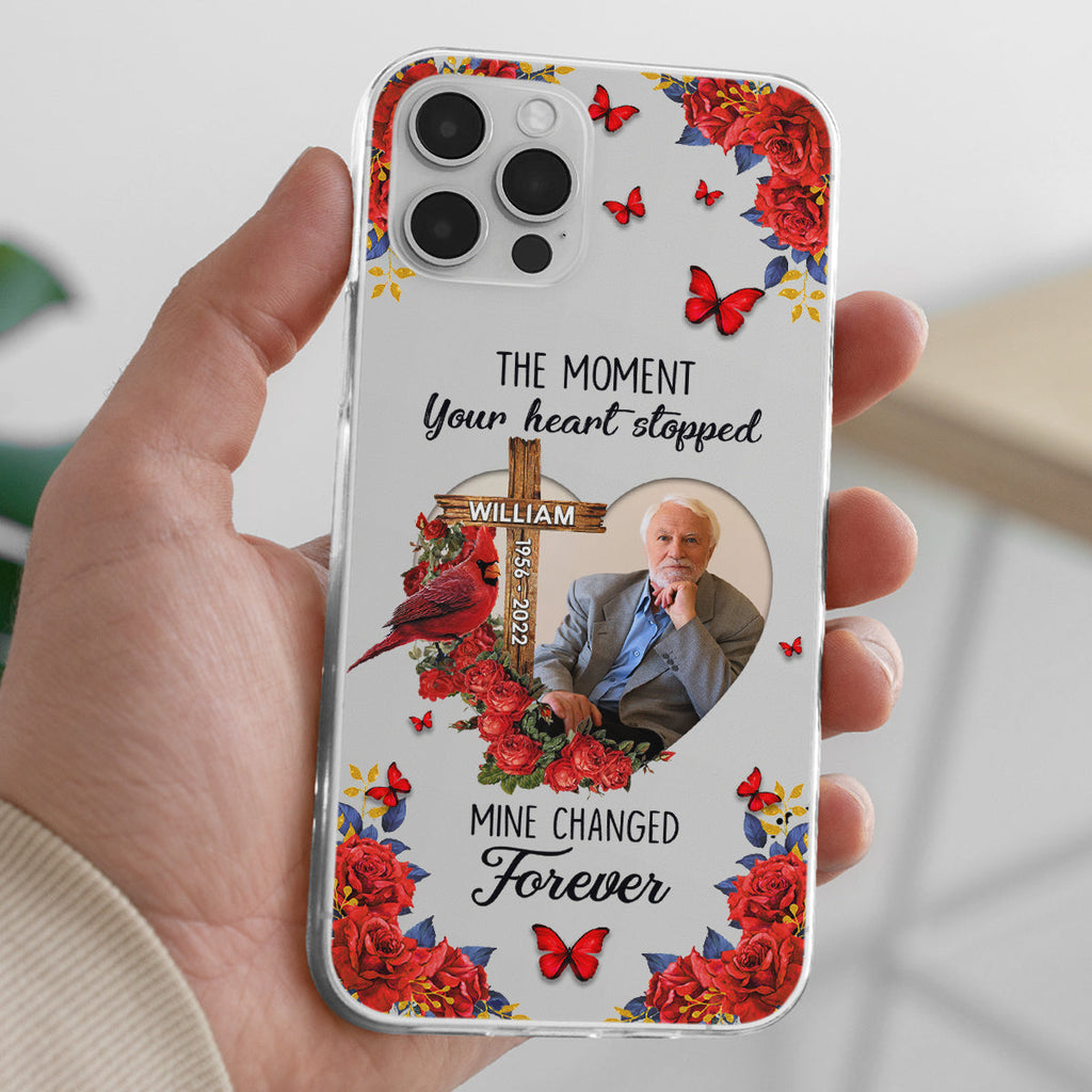 The Moment Your Heart Stopped - Personalized Phone Case