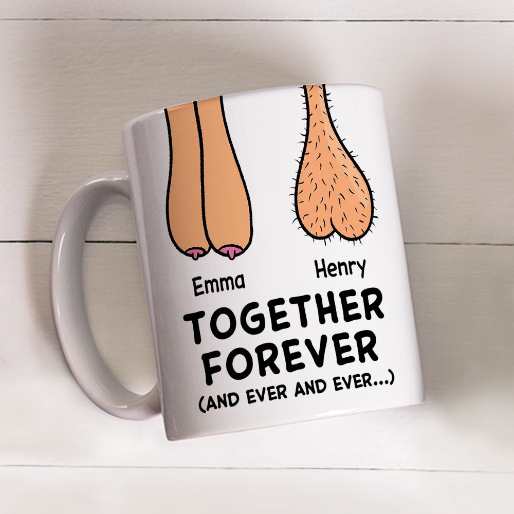 Custom Anniversary Keepsake Gifts For Couple • Together Forever - Personalized Coffee Mug