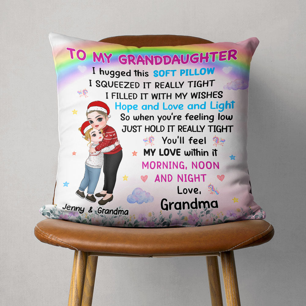 Dear My Beloved Granddaughter - Personalized Pillow