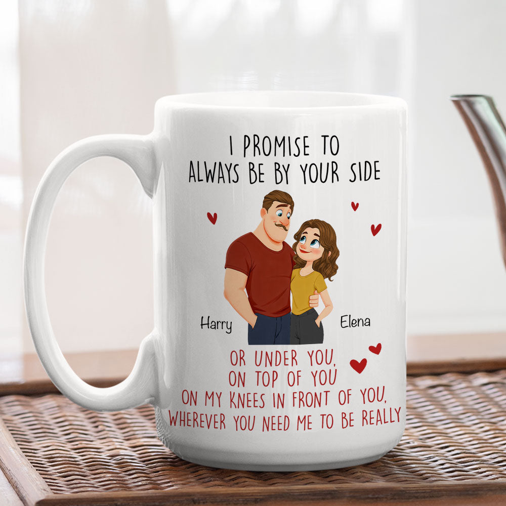 Custom Anniversary Keepsake Gifts For Couple • Whenever You Need Me - Personalized Coffee Mug