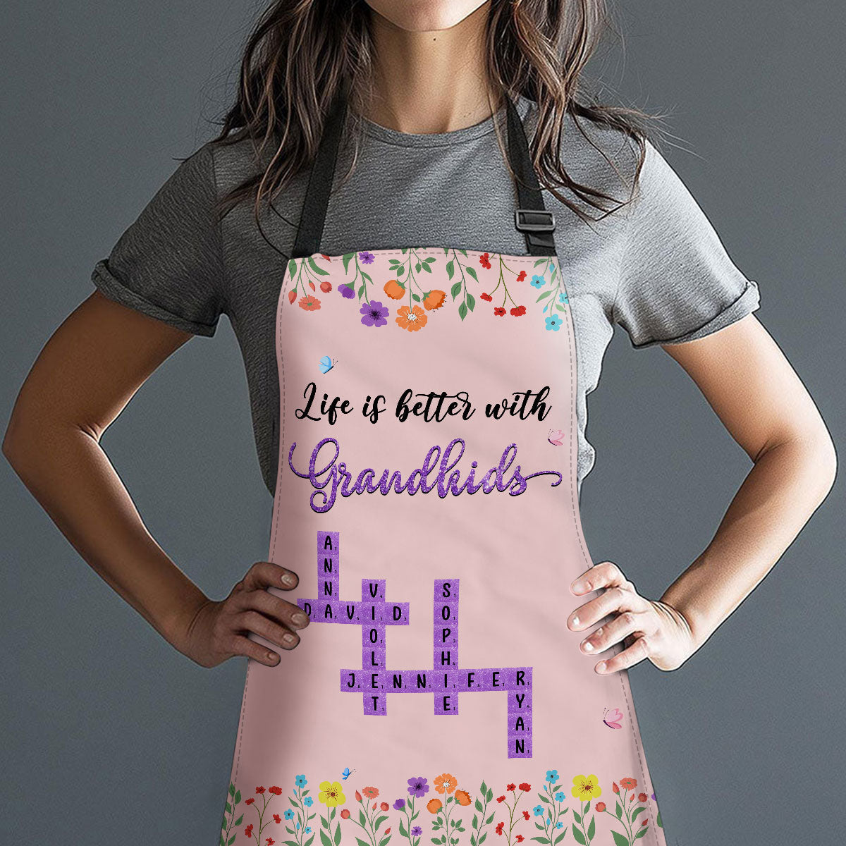Grandkids - Personalized Apron