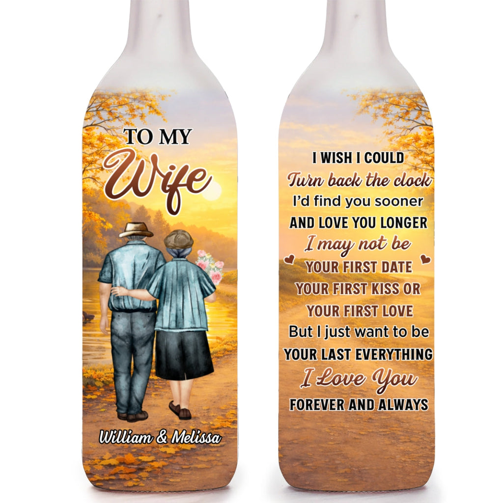 I Wish I Could - Personalized Bottle Lamp