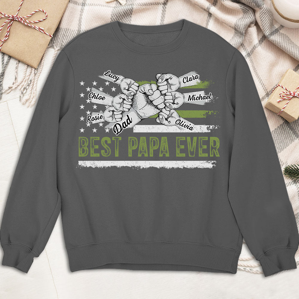 Custom Father's Day, Special Gift for Dad & Grandpa • To The Best Dad - Personalized Shirt