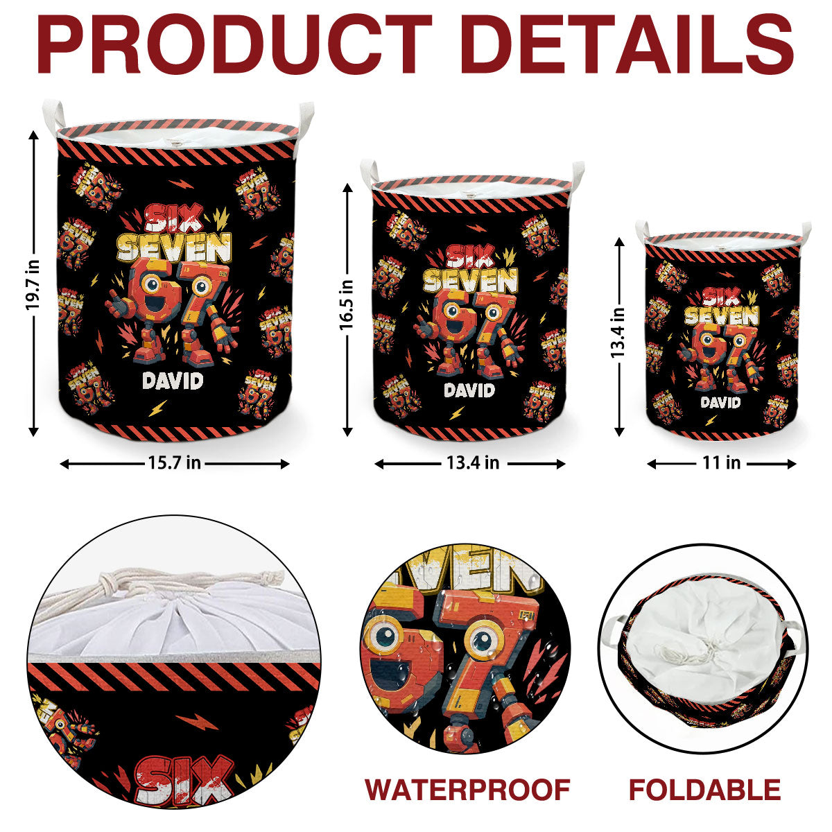 Six Seven - Personalized Basket