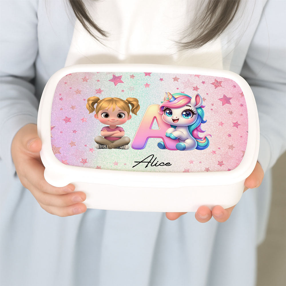 Unicorn Kids - Personalized Lunch Box