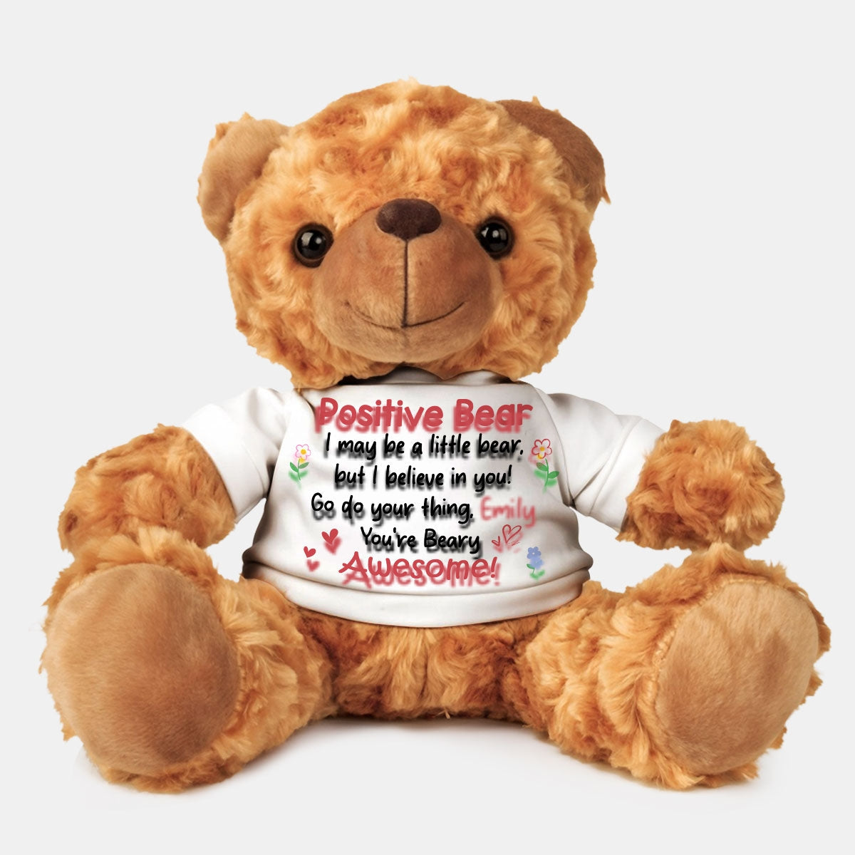 Positive Bear - Personalized Cuddle Bear