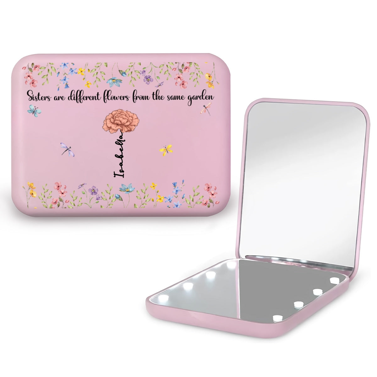 The Same Garden - Personalized LED Pocket Mirror
