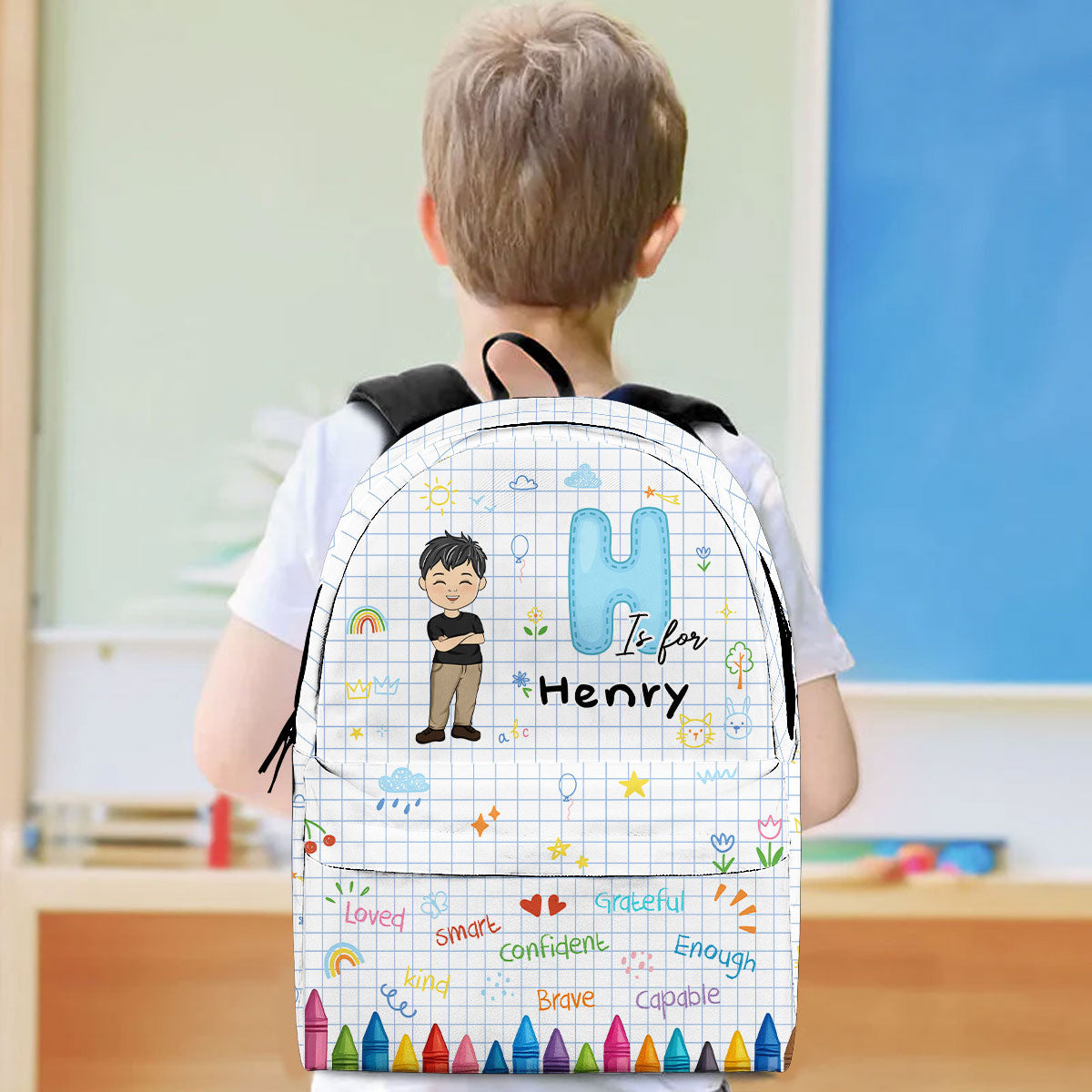 Back To School - Personalized Backpack