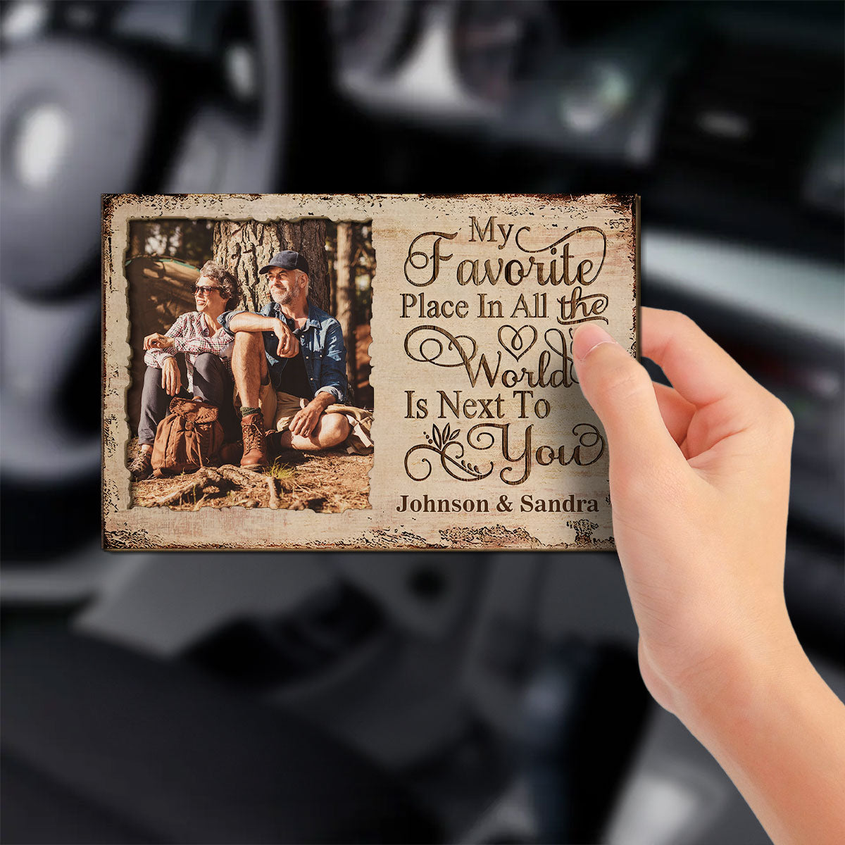 My Favorite - Personalized Car Visor Clip