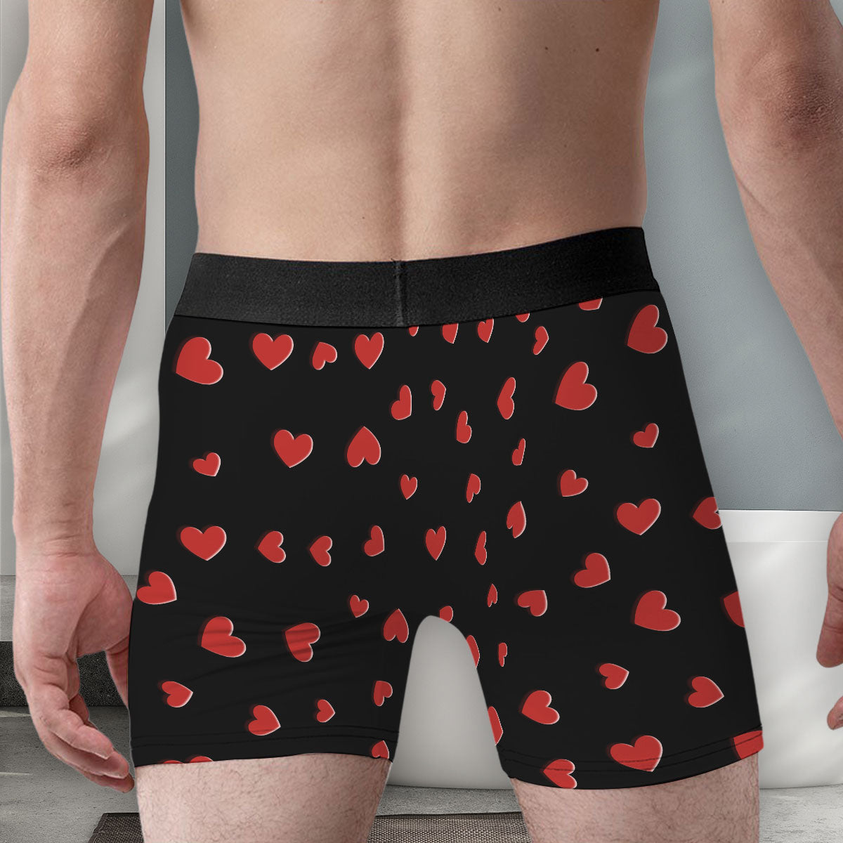 My Favorite Switch Is You - Personalized Photo Men's Boxer Briefs