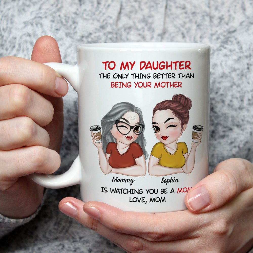 Custom Christmas & Birthday Gift for Daughter • To My Daughter - Personalized Coffee Mug