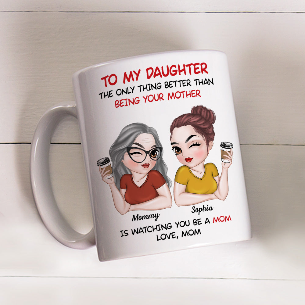 Custom Christmas & Birthday Gift for Daughter • To My Daughter - Personalized Coffee Mug