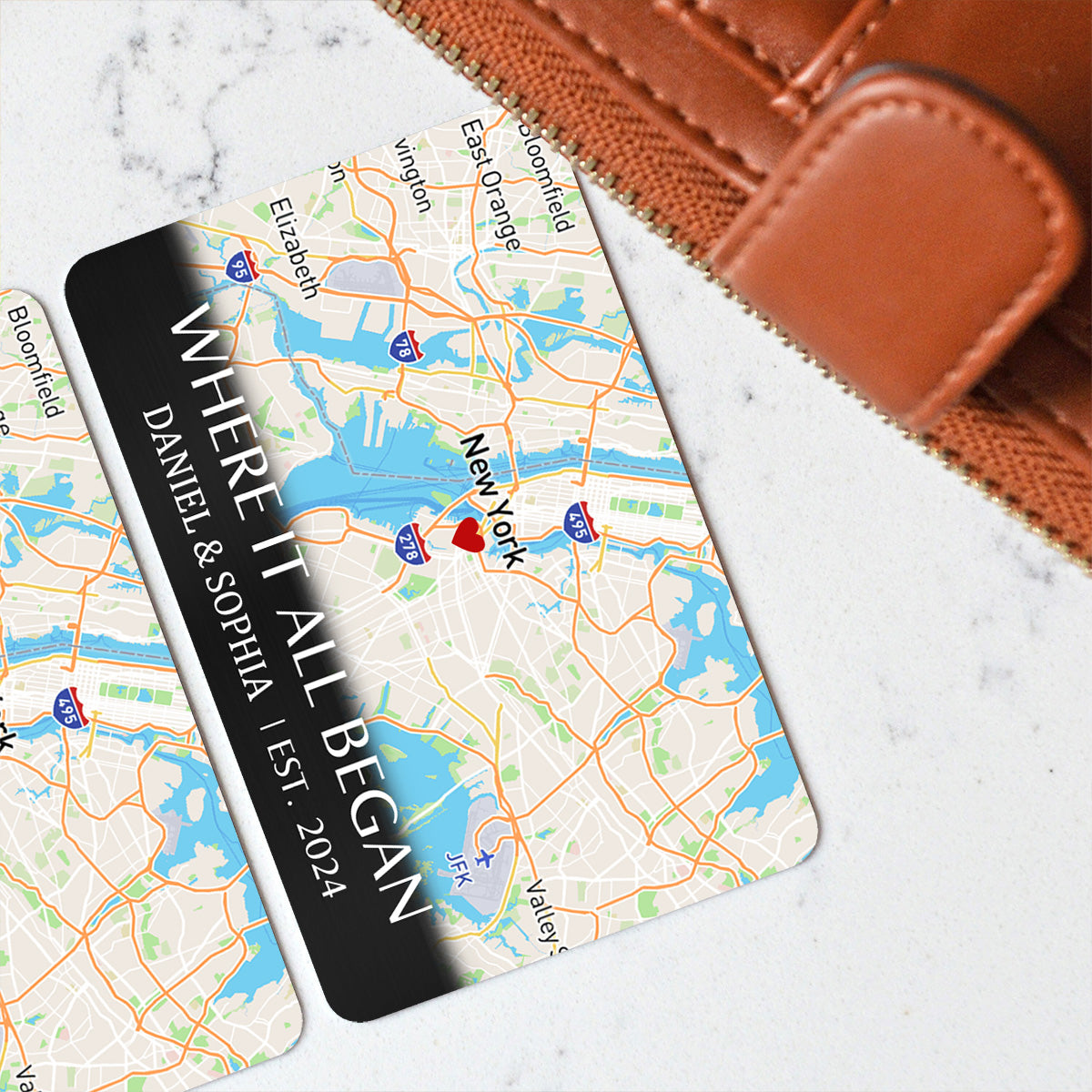 Where It All Began - Personalized Wallet Card