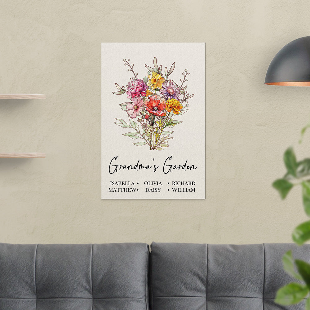 Blooming Stories Of Generations - Personalized Poster