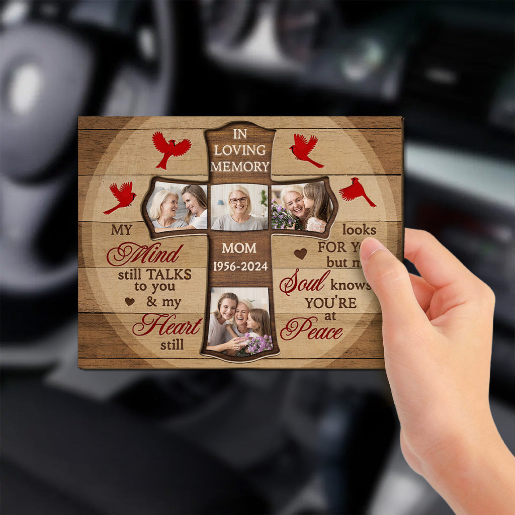 Loved Beyond Words - Personalized Car Visor Clip