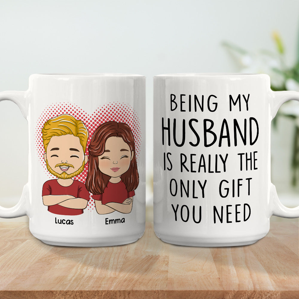Custom Anniversary Keepsake Gifts For Couple • Only Gift Needed - Personalized Coffee Mug