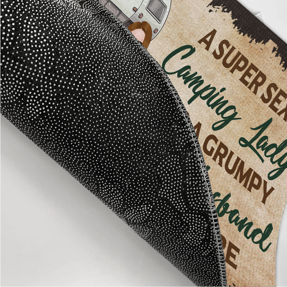 Lady and Husband - Personalized Doormat