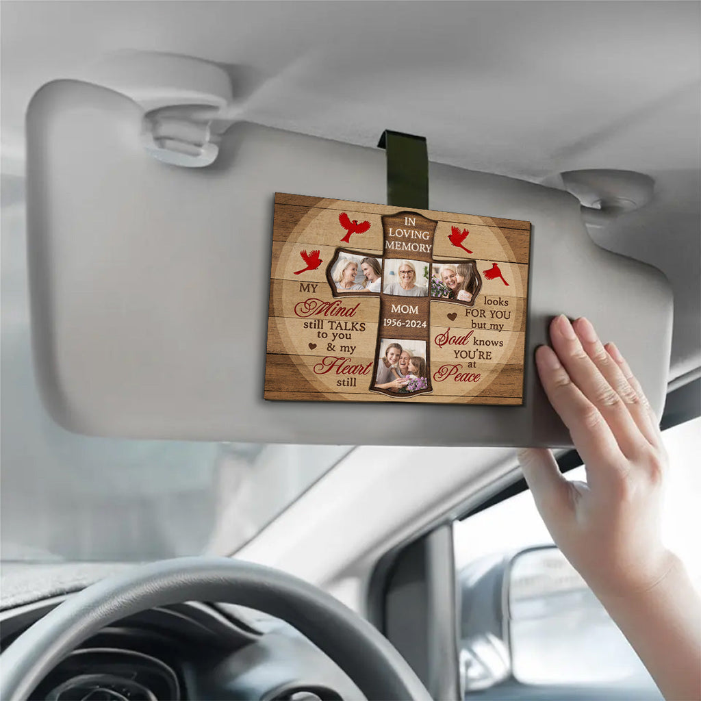 Loved Beyond Words - Personalized Car Visor Clip