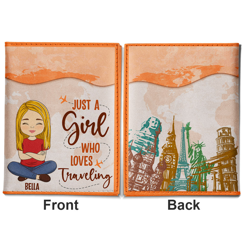 Love Traveling - Personalized Passport Cover