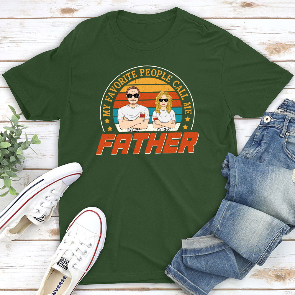 Custom Christmas & Birthday Gift for Dad, Grandpa • Call Me Daddy - Personalized Shirt
