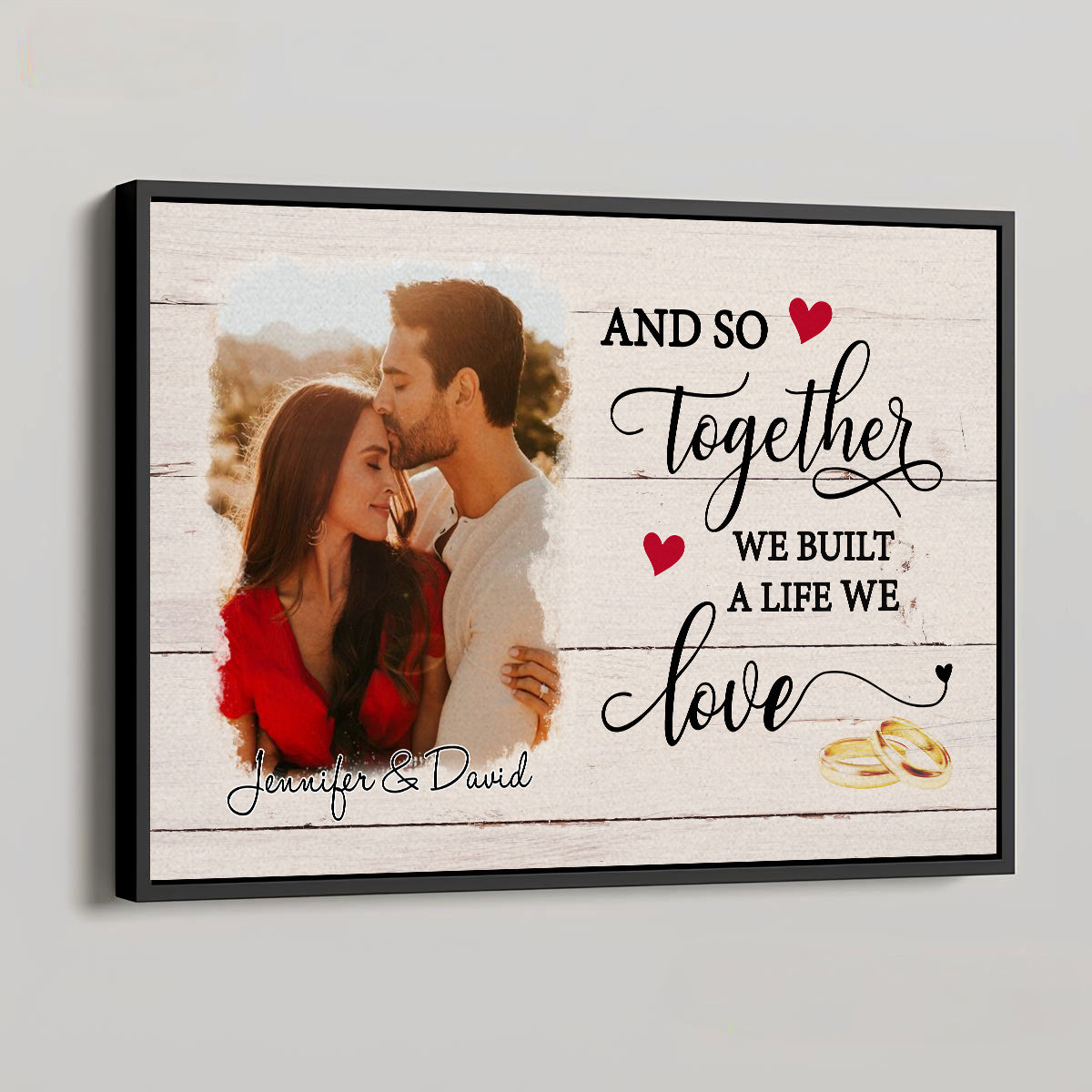 A Life We Loved - Personalized Poster