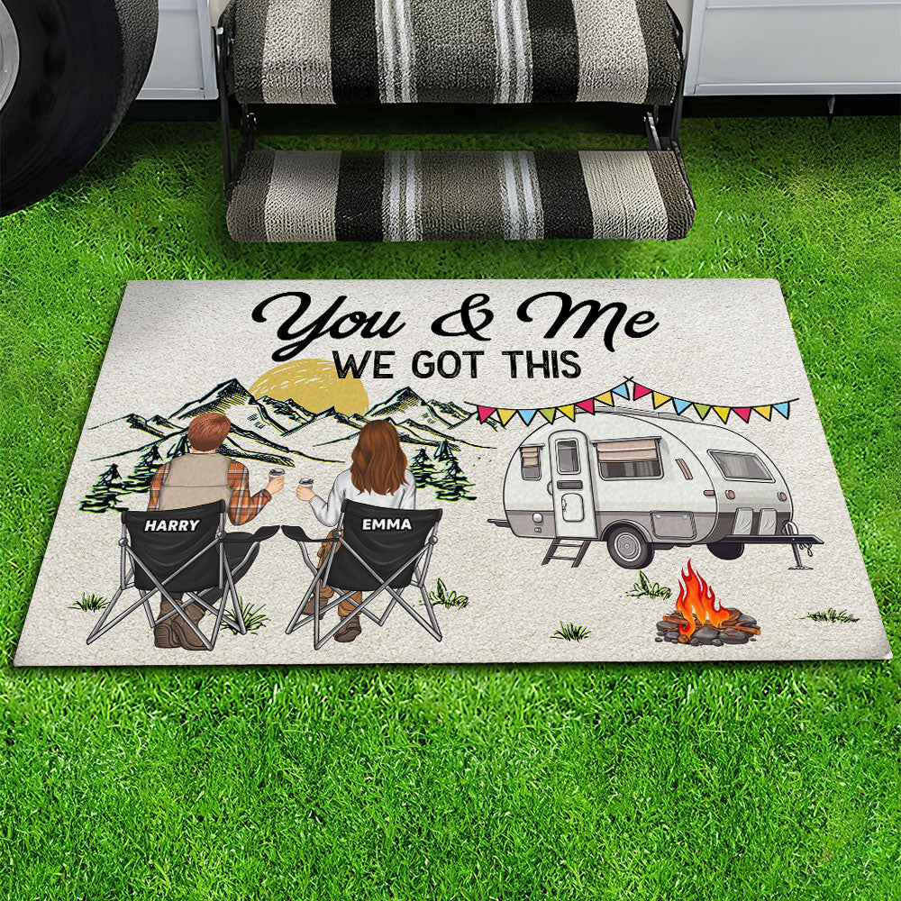 We Are In This Together - Personalized Doormat