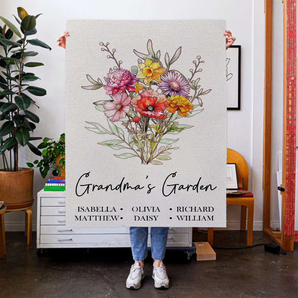 Blooming Stories Of Generations - Personalized Poster