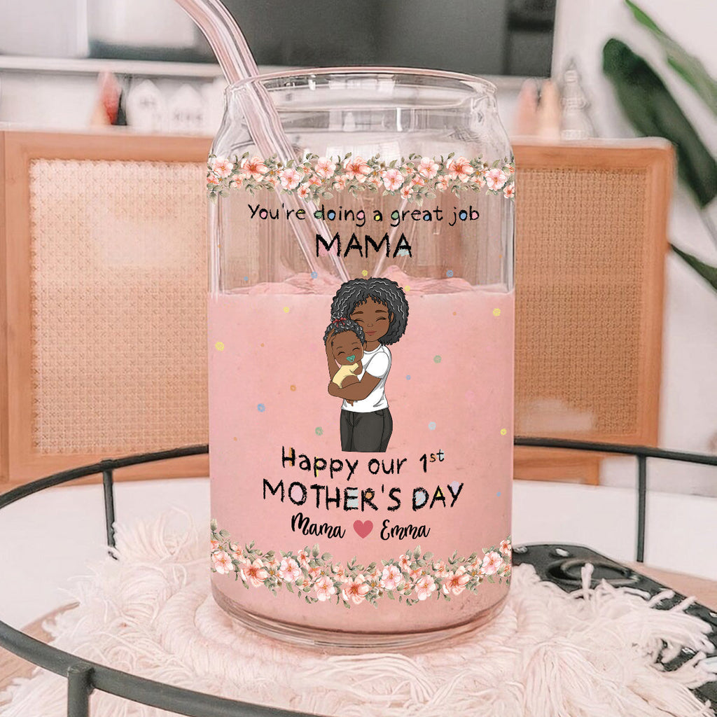You Are Doing A Great Job - Personalized Glass Can