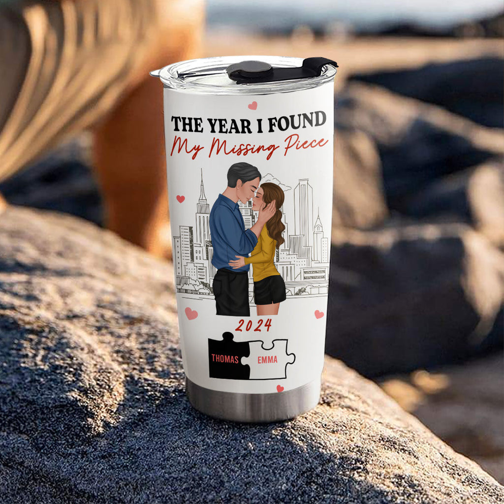 The Year I Found My Perfect Lover - Personalized Tumbler