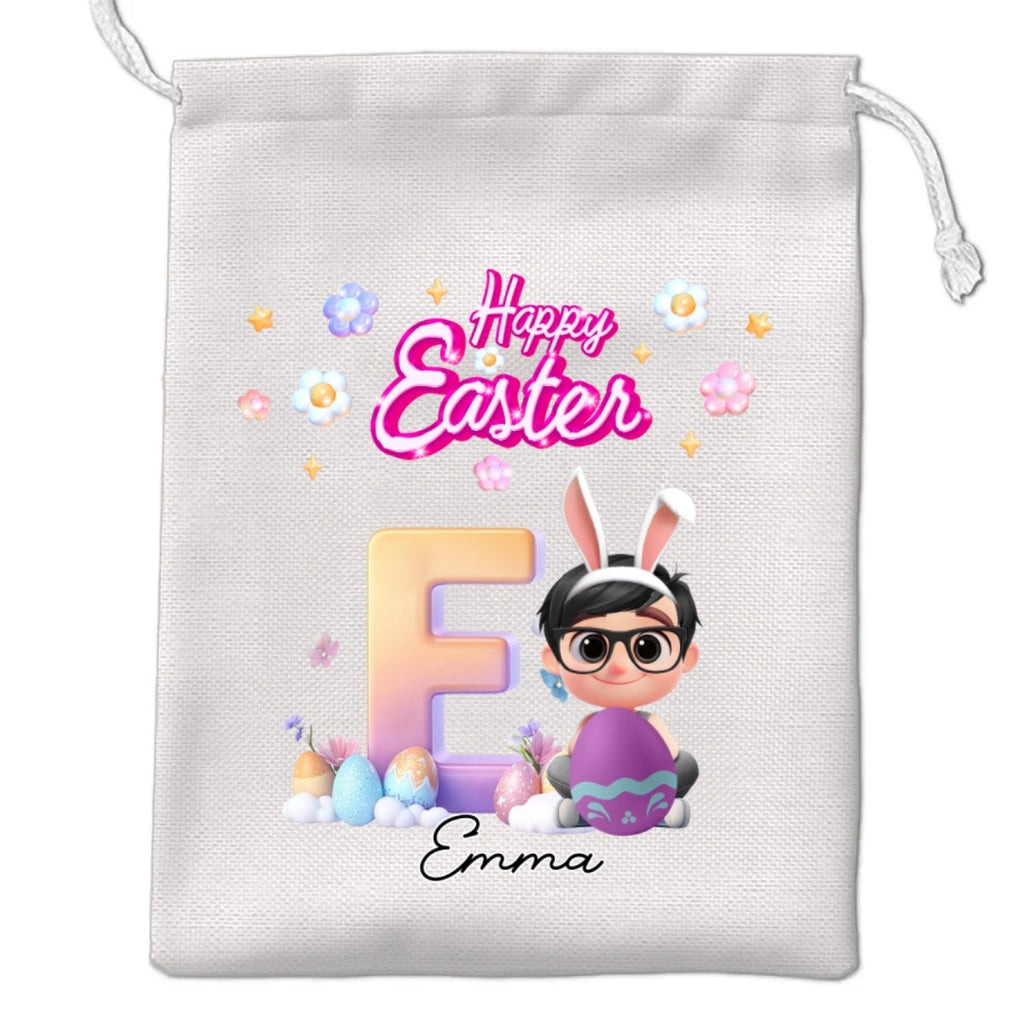 Easter Joy And Bunny Hugs - Personalized Favor Bag