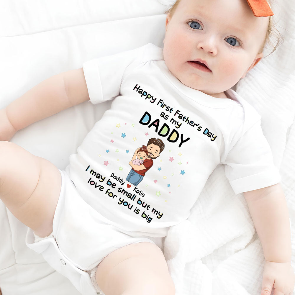 Daddy and Kid - Personalized Baby Onesie