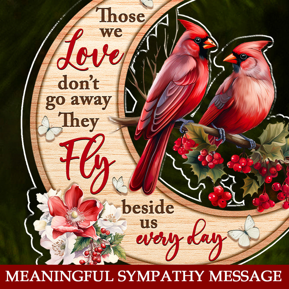 Custom Keepsake Christmas Ornament •  Fly Beside - Acrylic Ornament