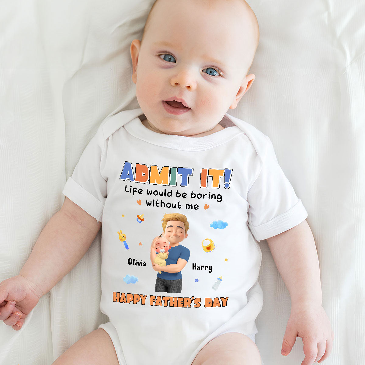 Admit It - Personalized Baby Onesie