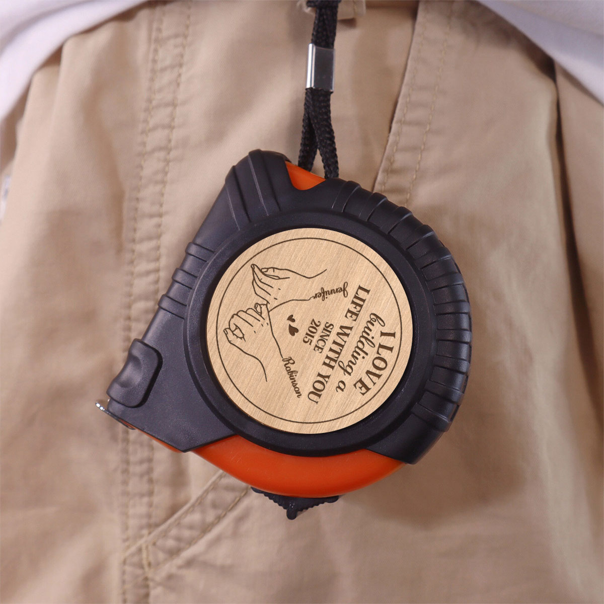 With You - Personalized Tape Measure