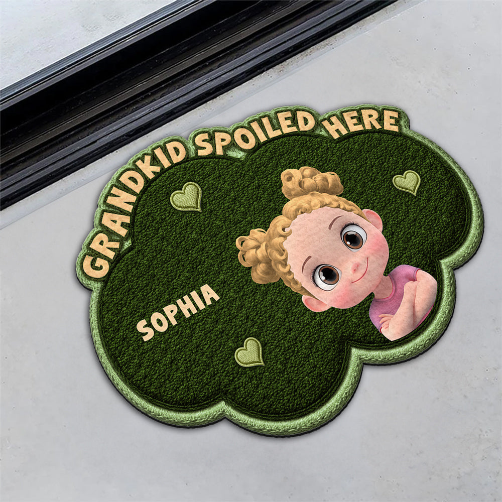 Grandmas Little Makers Multicolor - Personalized Doormat