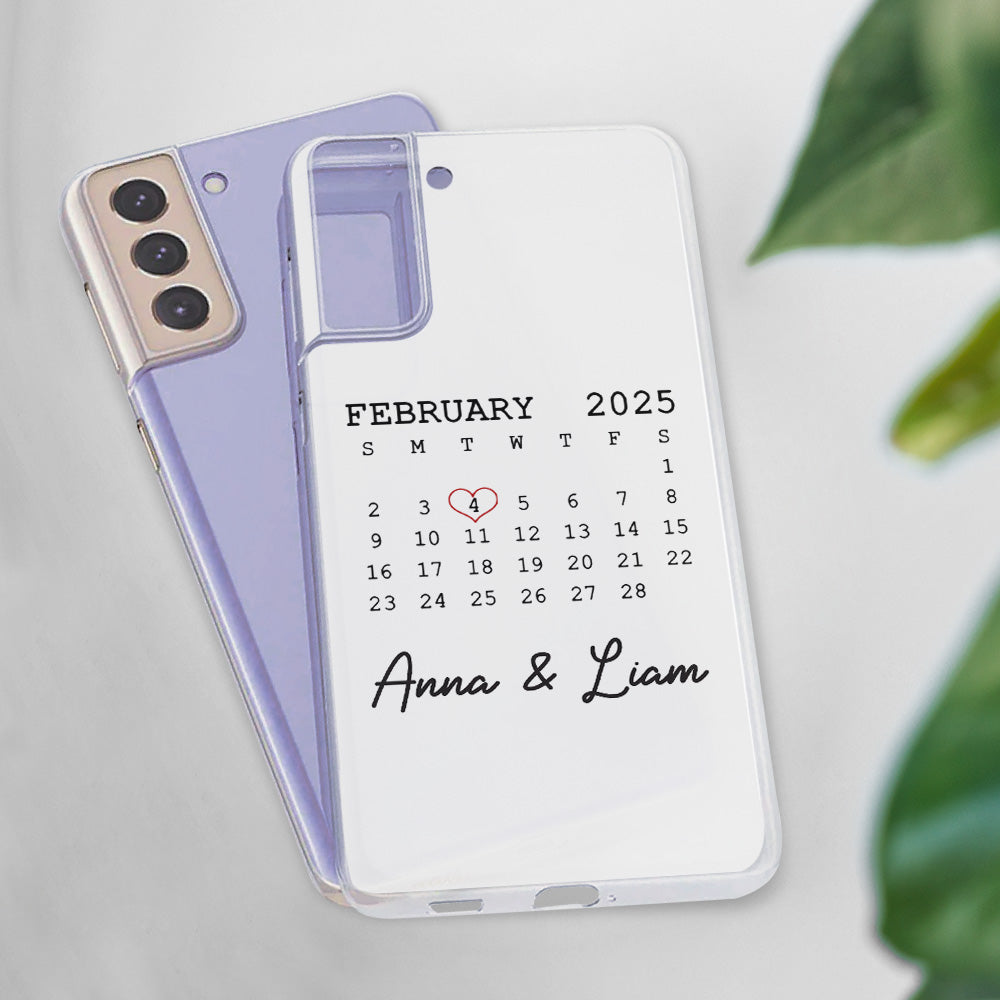 Save The Date Forever - Personalized Phone Case