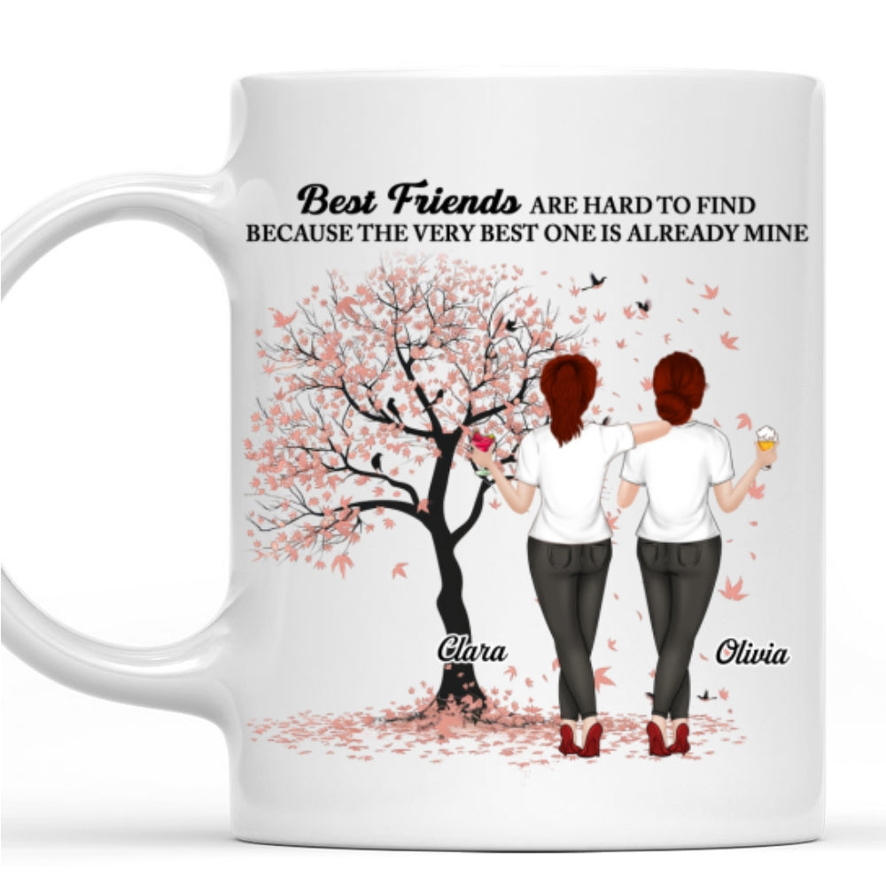 Custom Best Friend, Christmas & Birthday Friendship Keepsake Gift • My One And Only Bestie - Personalized Coffee Mug