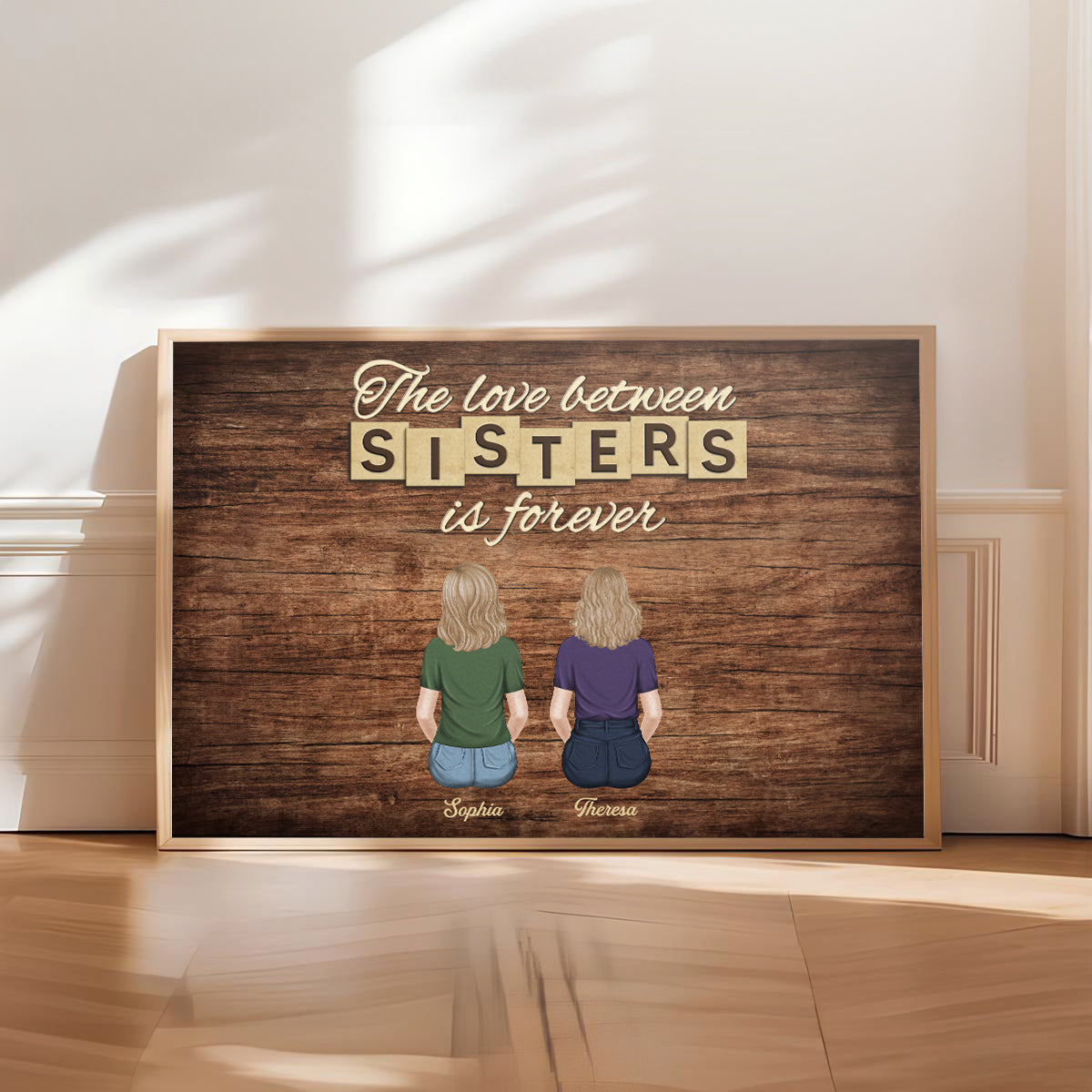 Brothers & Sisters Forever Version 3 - Personalized Poster