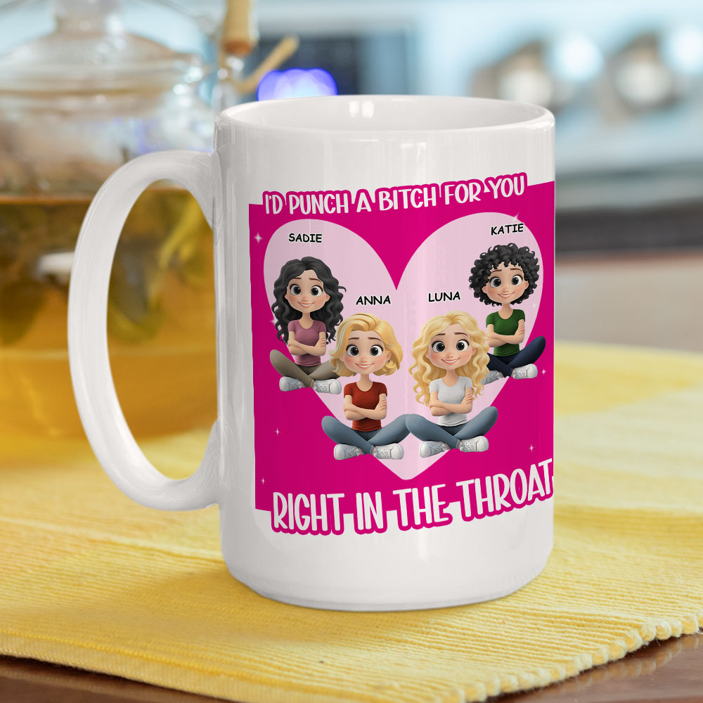 Custom Best Friend, Christmas & Birthday Friendship Keepsake Gift • You Will Always Be My Best Friends - Personalized Coffee Mug