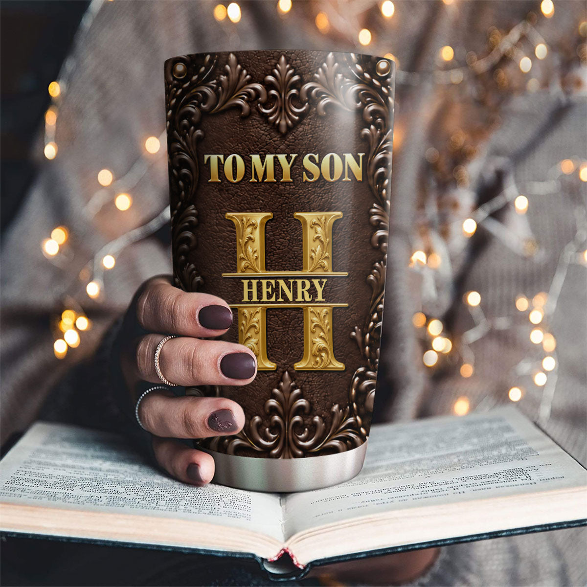 You Are My Son - Personalized Tumbler